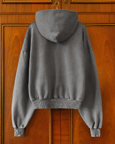 CREST HOODIE IN SABLE f
