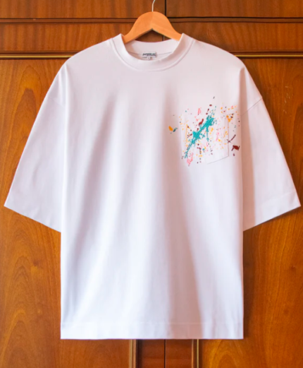EMBROIDERED PAINT SPLATTER TEE (1)