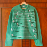 FINE KNIT TENNIS SWEATER