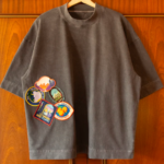 HOTEL ERRORS PATCH HEAVYWEIGHT TEE IN SABLE