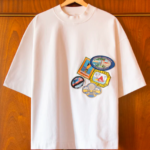 HOTEL ERRORS PATCH HEAVYWEIGHT TEE IN WHITE