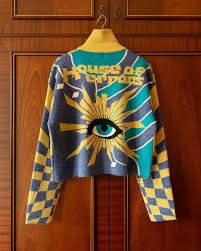 House of Errors Great Dane Jacket Knitted Football1