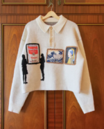 KNITTED GALLERY SWEATER