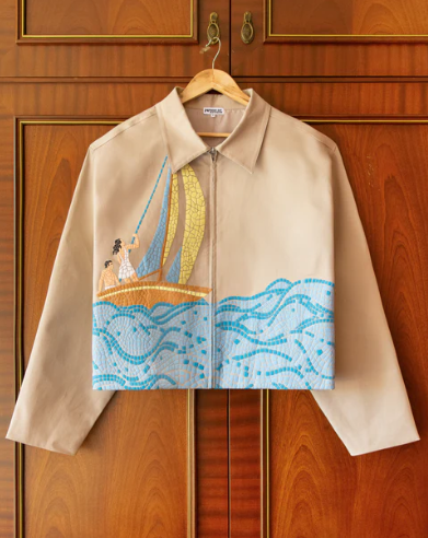 MOSAIC WORK JACKET